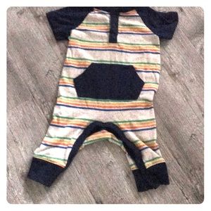 It’s a onesie that also covers the legs